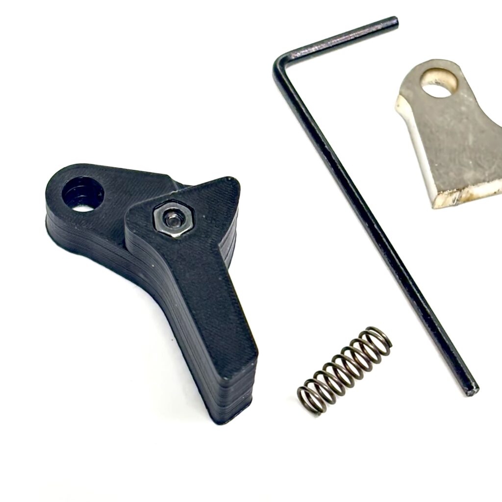 For Glock Polymer FRT V2 Trigger Shoe Kit – Flat Black